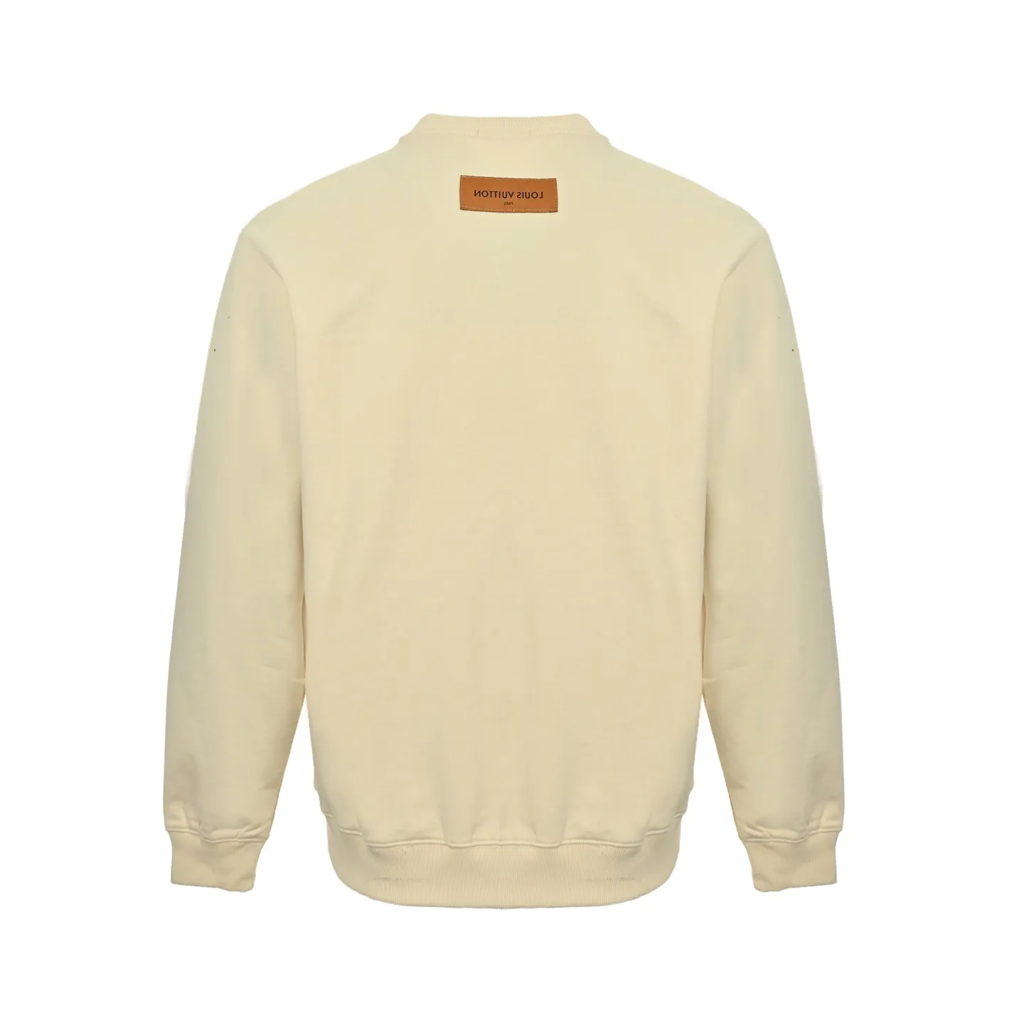 Louis Vuitton/Louis Vuitton 25Fw contrasting color four-flower embroidery crew neck sweatshirt